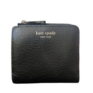 Kate Spade Bifold Wallet With Coin Pocket And ID Window In Black